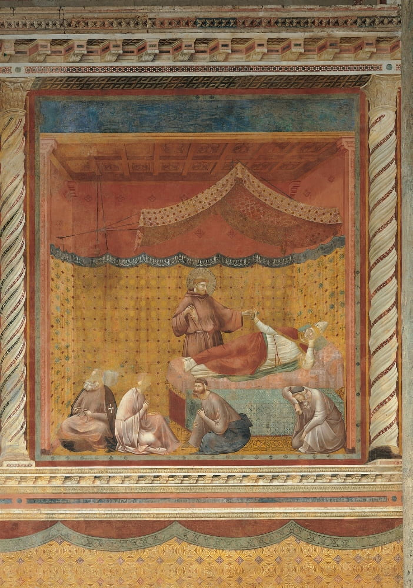 The Apparition To Gregory Ix Canvas Art - (18 x 24)