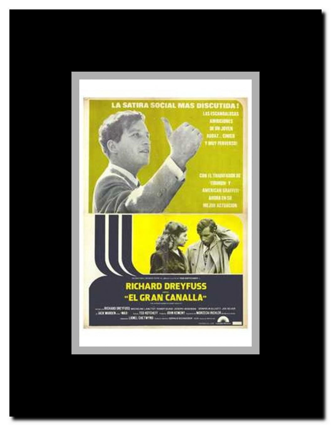 The Apprenticeship of Duddy Kravitz Framed Movie Poster