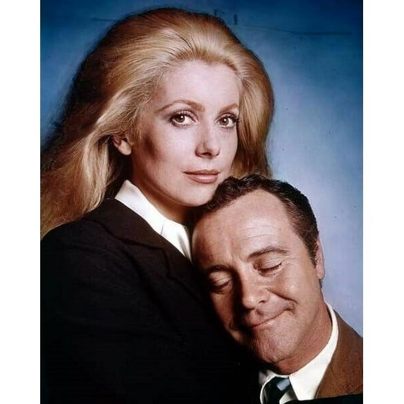 The April Fools 1969 Catherine Deneuve & Jack Lemmon 8x10 inch photo