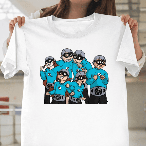 The Aquabats Ska Punk Rock Band Superhero Music Unisex T-Shirt, up to size 3XL.