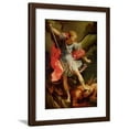 thumbnail image 1 of The Archangel Michael Defeating Satan, Figurative Religion Framed Art Print Wall Art by Guido Reni Sold by Art.Com, 1 of 6