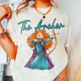thumbnail image 1 of The Archer Merida Comfort Color T-Shirt, Valentine Gift, Trending Unisex Tee, Disneyland Vacation Trip Gift 2025,Ivory Color,Size XL, 1 of 2