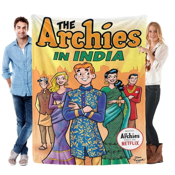 The Archies-themed Pals Plush Throw Blanket Gifts for Fans Girls Boys Women Present Suitable for a variety of settings