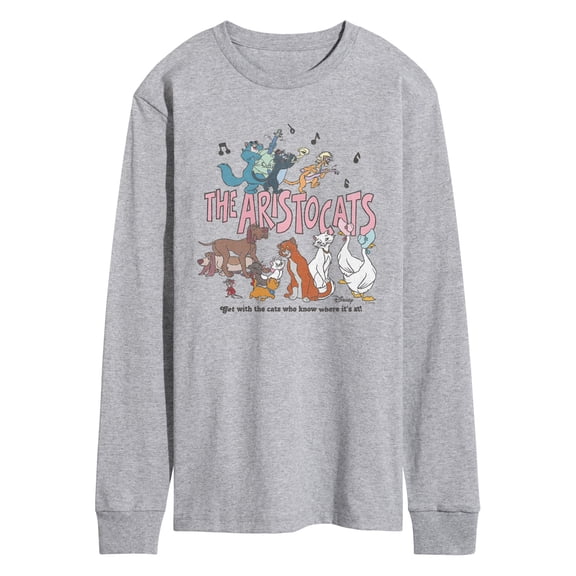 The Aristocats - Aristocats Group - Men's Long Sleeve Graphic T-Shirt