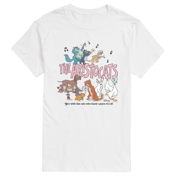 The Aristocats - Aristocats Group - Men's Short Sleeve Graphic T-Shirt