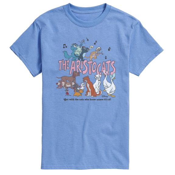 The Aristocats - Aristocats Group - Men's Short Sleeve Graphic T-Shirt