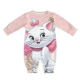 thumbnail image 1 of The Aristocats Baby Onesie Romper Footless Infant Long Sleeve Jumpsuit for Boys Girls, 1 of 8