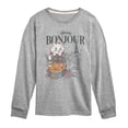 thumbnail image 1 of The Aristocats - Bonjour - Youth Boys Long Sleeve Graphic T-Shirt, 1 of 4