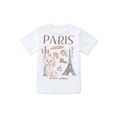 thumbnail image 1 of Aristocats Marie Girls Short Sleeve Graphic T-Shirt, Sizes 4-16, 1 of 3
