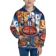 thumbnail image 1 of The Aristocats Kids Zip-Up Hoodie 3d Print Hooded Sweatshirt With Packet For Boys Girls, 1 of 7