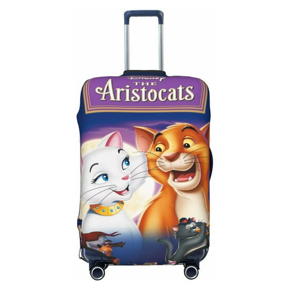 The Aristocats Luggage Cover Washable Suitcase Cover Protector Fits 18-32 Inch Suitcase Travel Accessories