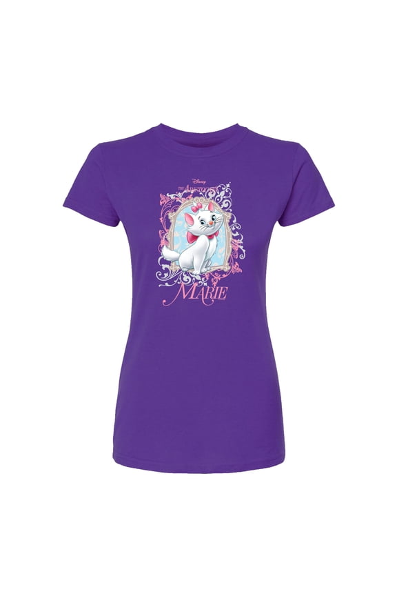 The Aristocats - Marie - Juniors Fitted Graphic T-Shirt