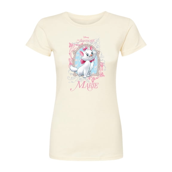 The Aristocats - Marie - Juniors Fitted Graphic T-Shirt