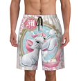 thumbnail image 1 of The Aristocats Mens Swim Trunks Quick Dry Board Shorts with Mesh Lining Beach Shorts Swimwear Bathing Suits, 1 of 8