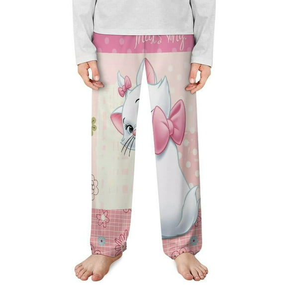The Aristocats Pajama Pants Long Sleep Pants Soft Elastic Waist Pajama Bottoms Lounge Pants