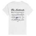 thumbnail image 1 of The Aristocats - Sheet Music - Men's Short Sleeve Graphic T-Shirt, 1 of 4