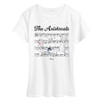 thumbnail image 1 of The Aristocats - Sheet Music - Women's Short Sleeve Graphic T-Shirt, 1 of 4