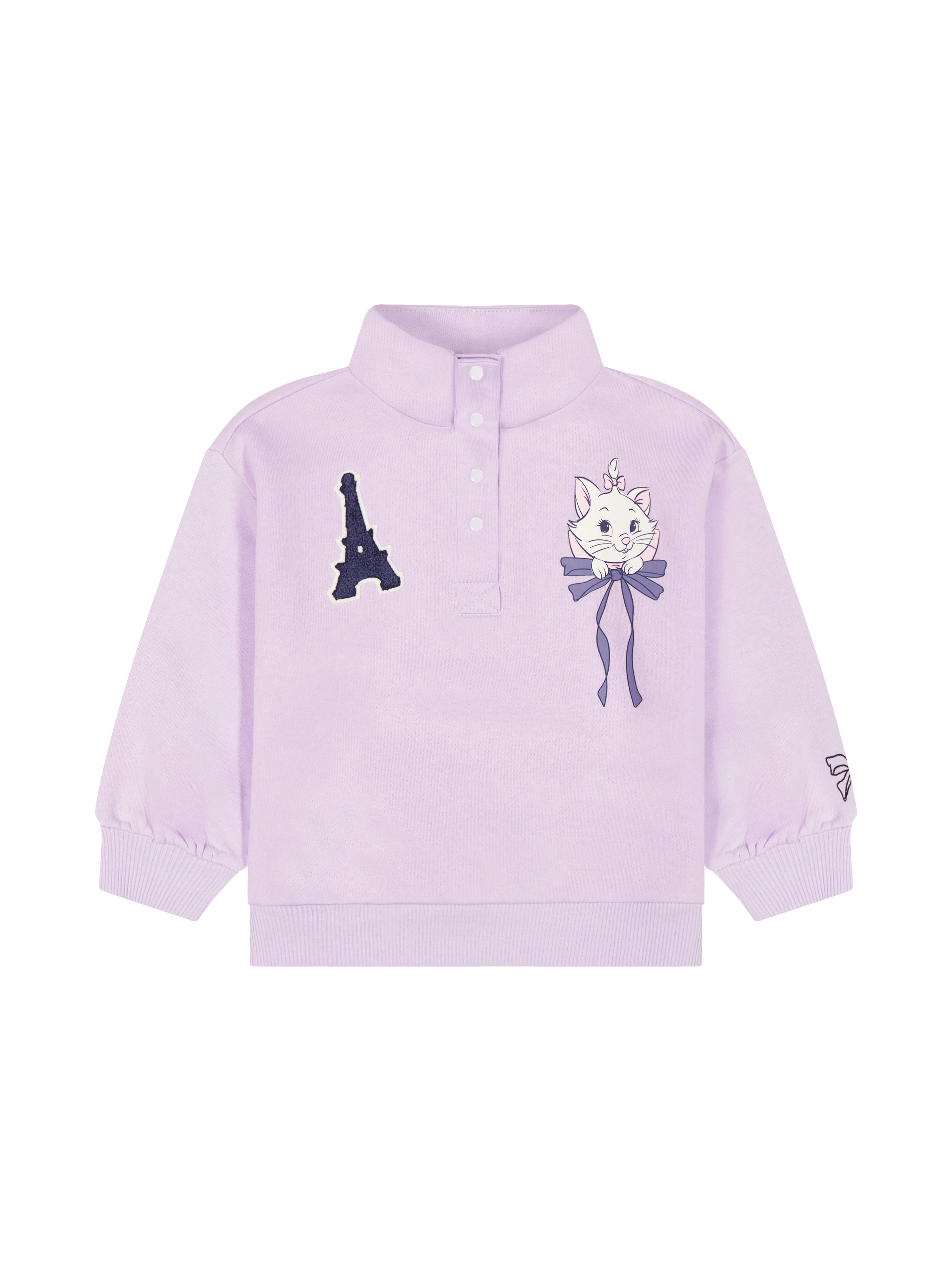 The Aristocats Toddler Girl Quarter Snap Pullover, Sizes 12 Months-5T