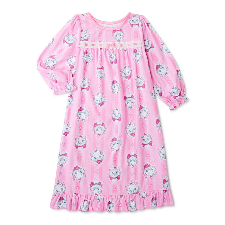 Marie Disney Aristocats Pyjama Set Kids Girls 2 3 4 5 6 7 8 9 10 Years  Nightwear
