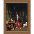 thumbnail image 1 of The Aristocrat's Breakfast 24x20 Gold Ornate Wood Framed Canvas Art by Pavel Fedotov, 1 of 2