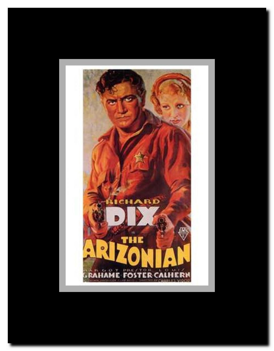 The Arizonian Framed Movie Poster