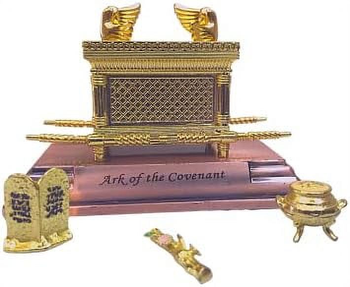 The Ark Of The Covenant Model Plated Table Figurine Replica With