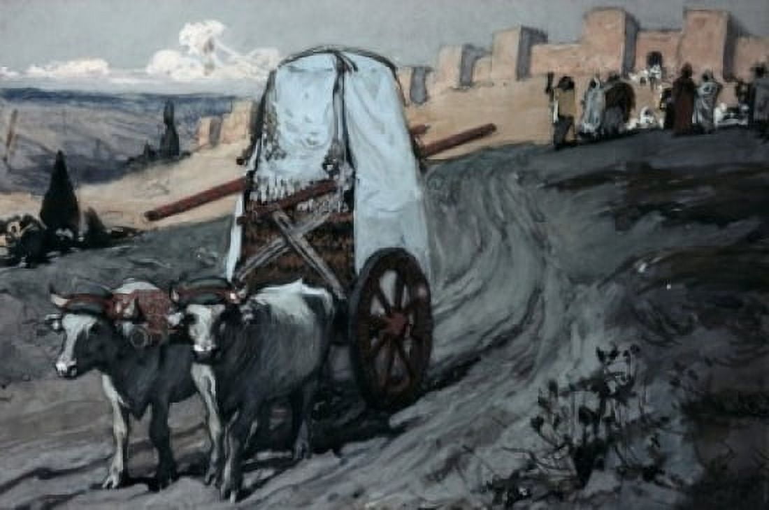 The Ark Sent Away James Tissot (1836-1902 French) Canvas Art - James Tissot (24 x 36)
