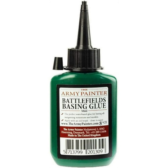 The Army Painter Battlefields Basing Glue - Water-Based Glue for Miniature Basing and Wargame Terrains, 50 ml