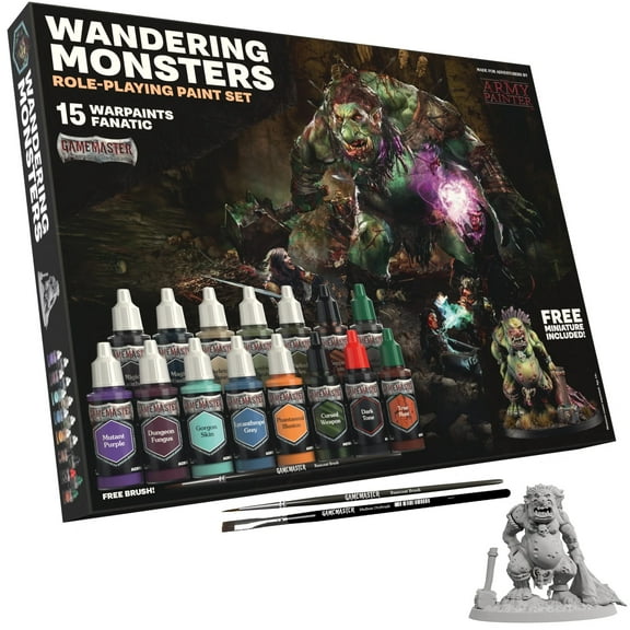 Army Painter, The Wandering Monsters Paint Set (2024 Edition) New