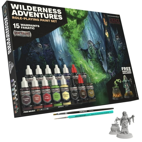 Army Painter, The Wilderness Adventures Paint Set (2024 Edition) New