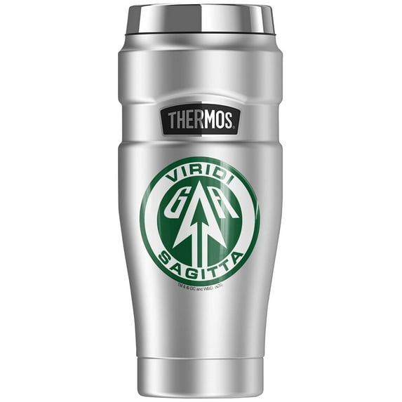 The Arrow Sigil, THERMOS STAINLESS KING Stainless Steel Travel Tumbler, Vacuum insulated & Double Wall, 16oz