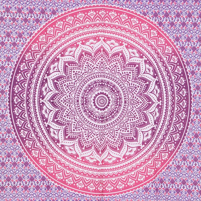 The Art Box Mandala Tapestry Queen Size 85 x 90 in Tapestry Hippie