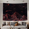 thumbnail image 1 of The Art Box Room Decor Wall Art Home Decor Tapestry For Bedroom Aesthetic Wall Decor Bedroom Accessories Aesthetic Room Decor Mountains Psychedelic Mystic Tapestry Yoga Meditation, 1 of 5