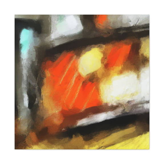 The Art Galleria Cosmic Expressionism - Wall Art Contemporary Wall Painting 48"x32"