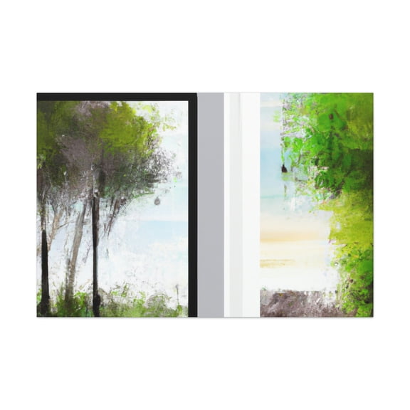 The Art Galleria Nature's Masterpieces - Wall Art Contemporary Wall Painting 48"x32"