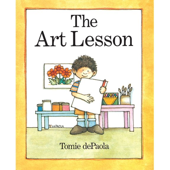 The Art Lesson, (Hardcover)