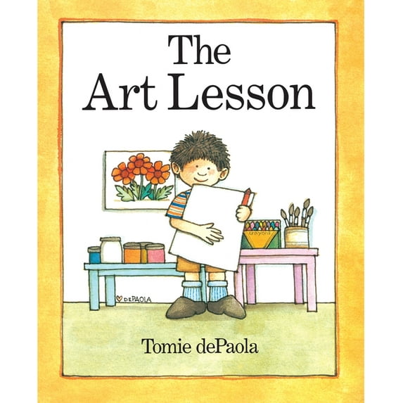 The Art Lesson, (Hardcover)