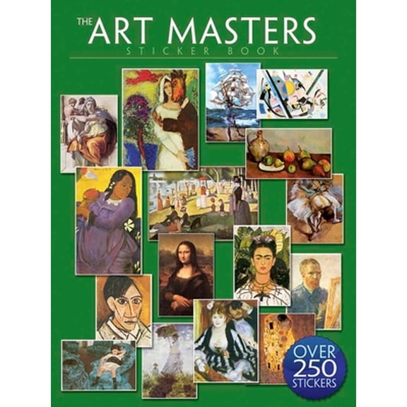 Pre-Owned The Art Masters Sticker Book: Over 250 Stickers (Paperback) 0486803392 9780486803395