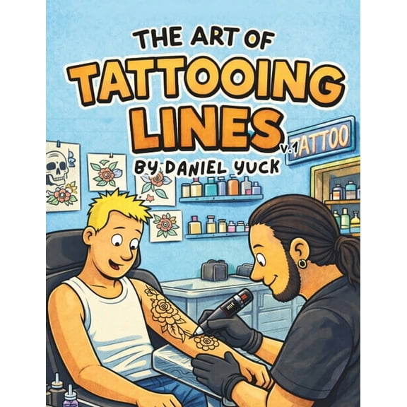 The Art Of Tattooing Lines: A Beginner's Guide to Clean, Consistent, Professional Line Work, (Paperback)