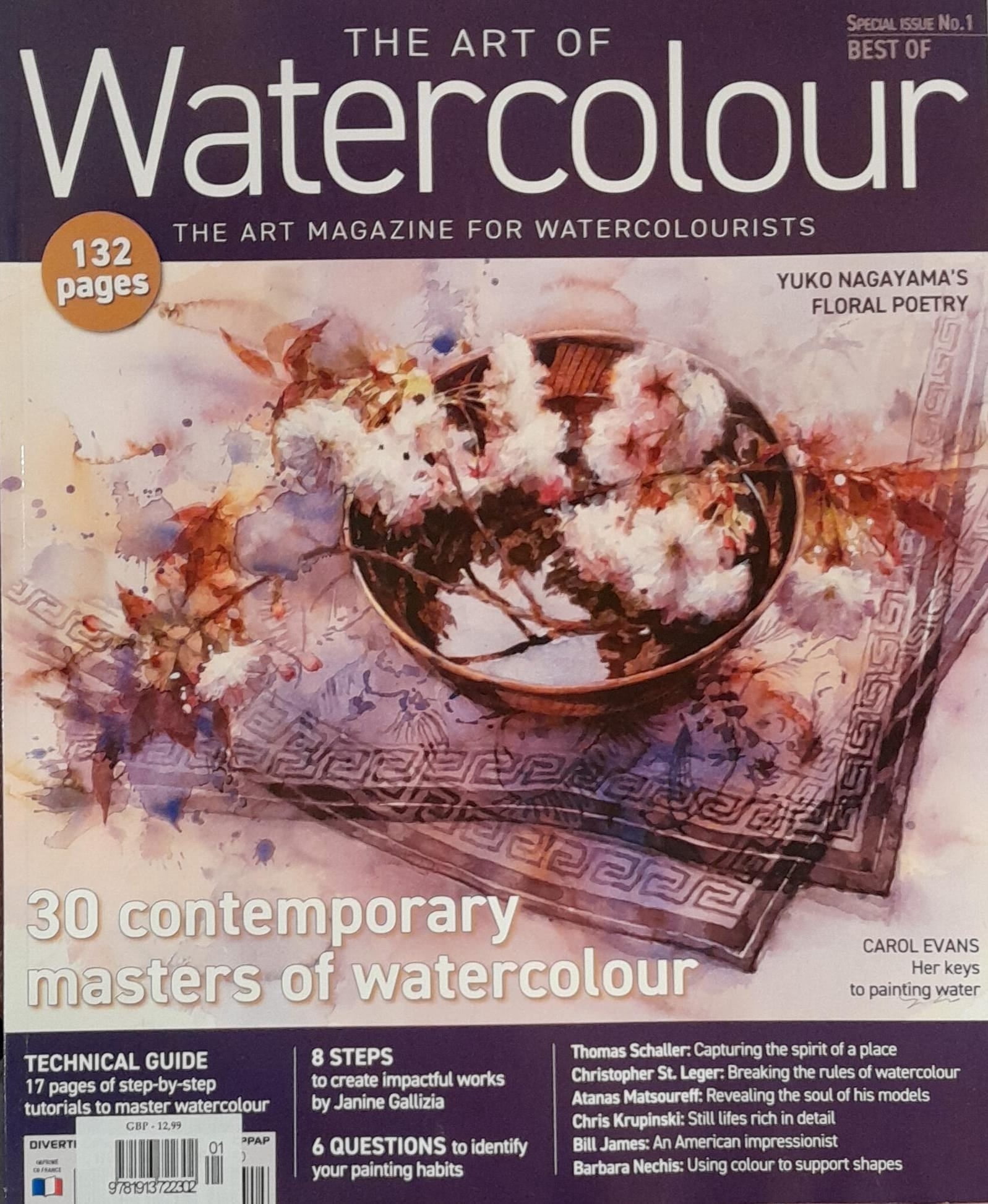 The Art Of Watercolour Magazine, Issue 1 - Walmart.com