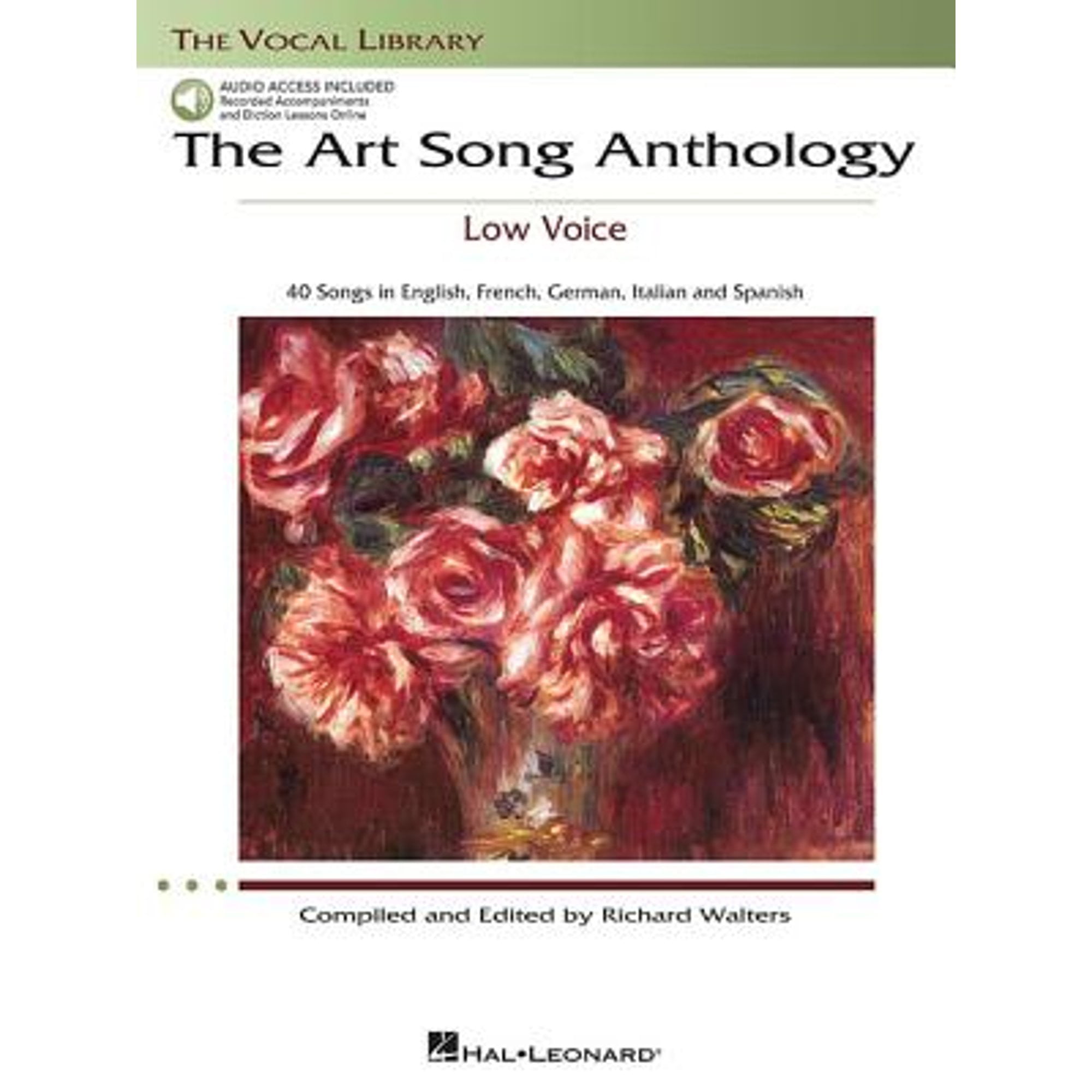 Pre-Owned The Art Song Anthology - Low Voice Book/Online Audio (Paperback 9781423484004) by Hal Leonard Corp (Creator), Richard Walters