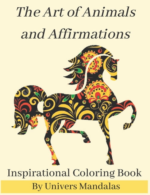 4 Mandala Adult Coloring Books Stress Relieving Meditation Art Designs Animals