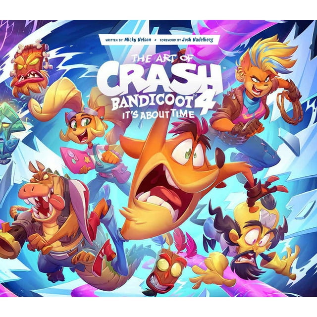The Art of Crash Bandicoot 4: It's about Time, (Hardcover)