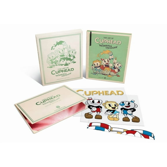 The Art of Cuphead: The Delicious Last Course (Deluxe Edition), (Hardcover)