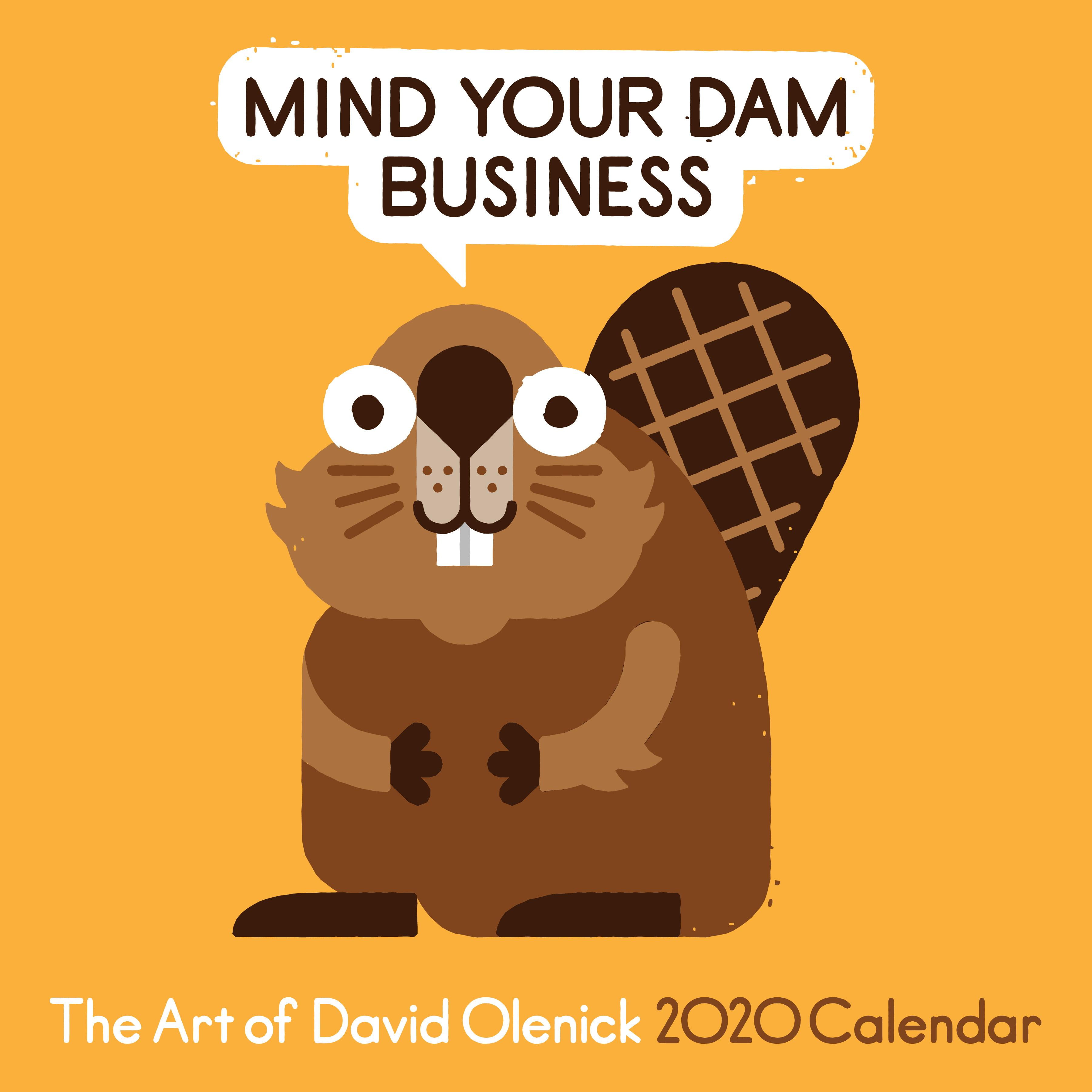 The Art of David Olenick 2020 Wall Calendar (Other)