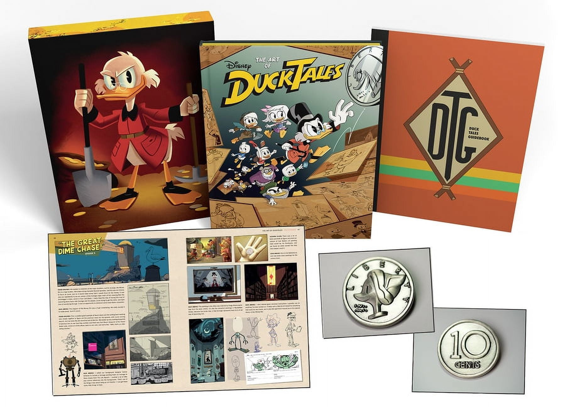 The Art of Ducktales (Deluxe Edition) (Hardcover) - Walmart.com
