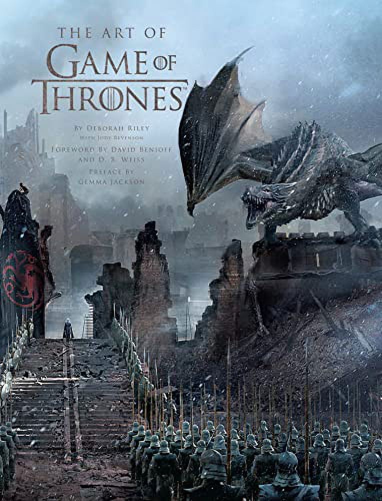 Pre-Owned The Art of Game of Thrones, the official book of design from Season 1 to Season 8 (Hardcover) 9781683835332