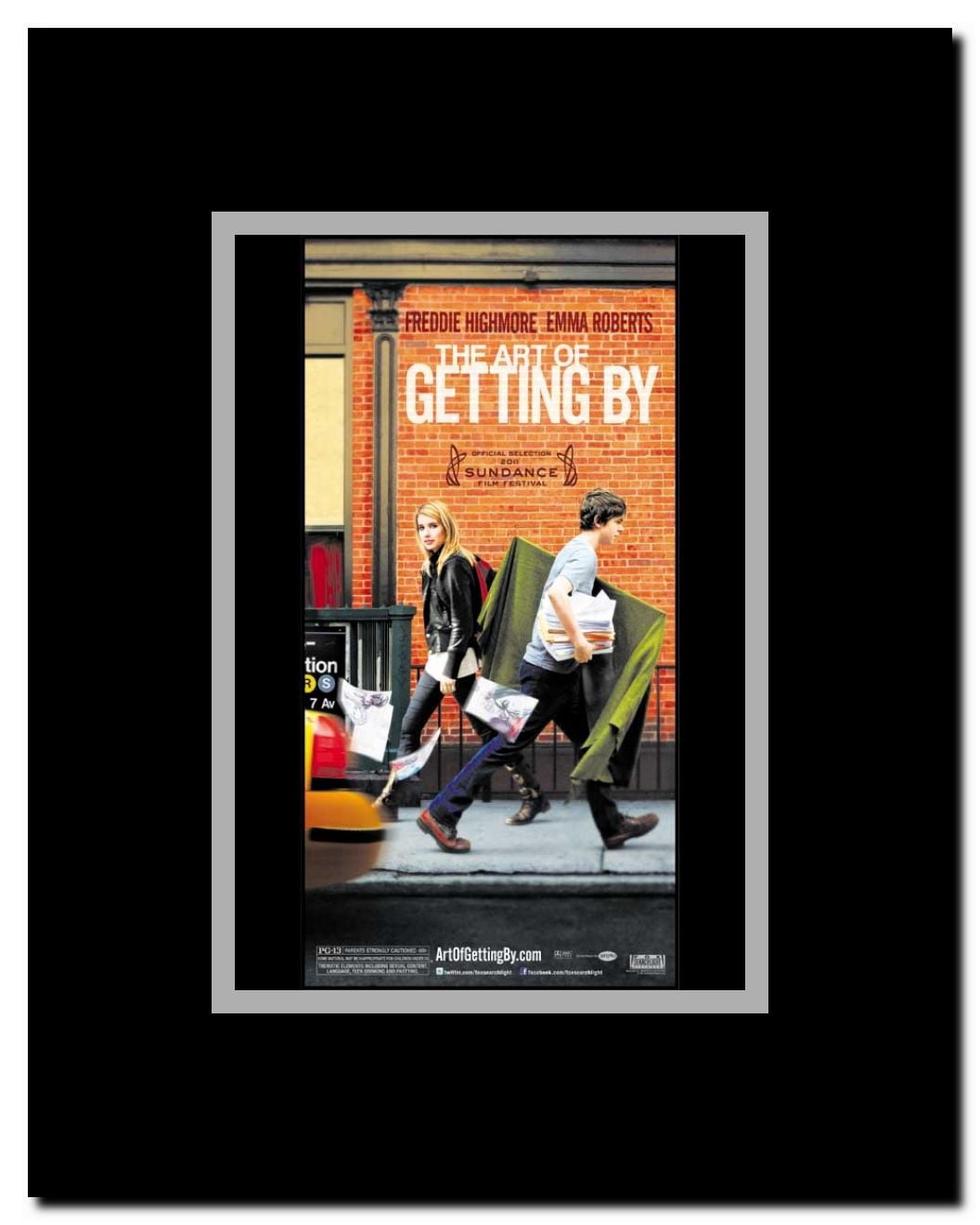 The Art of Getting By Framed Movie Poster