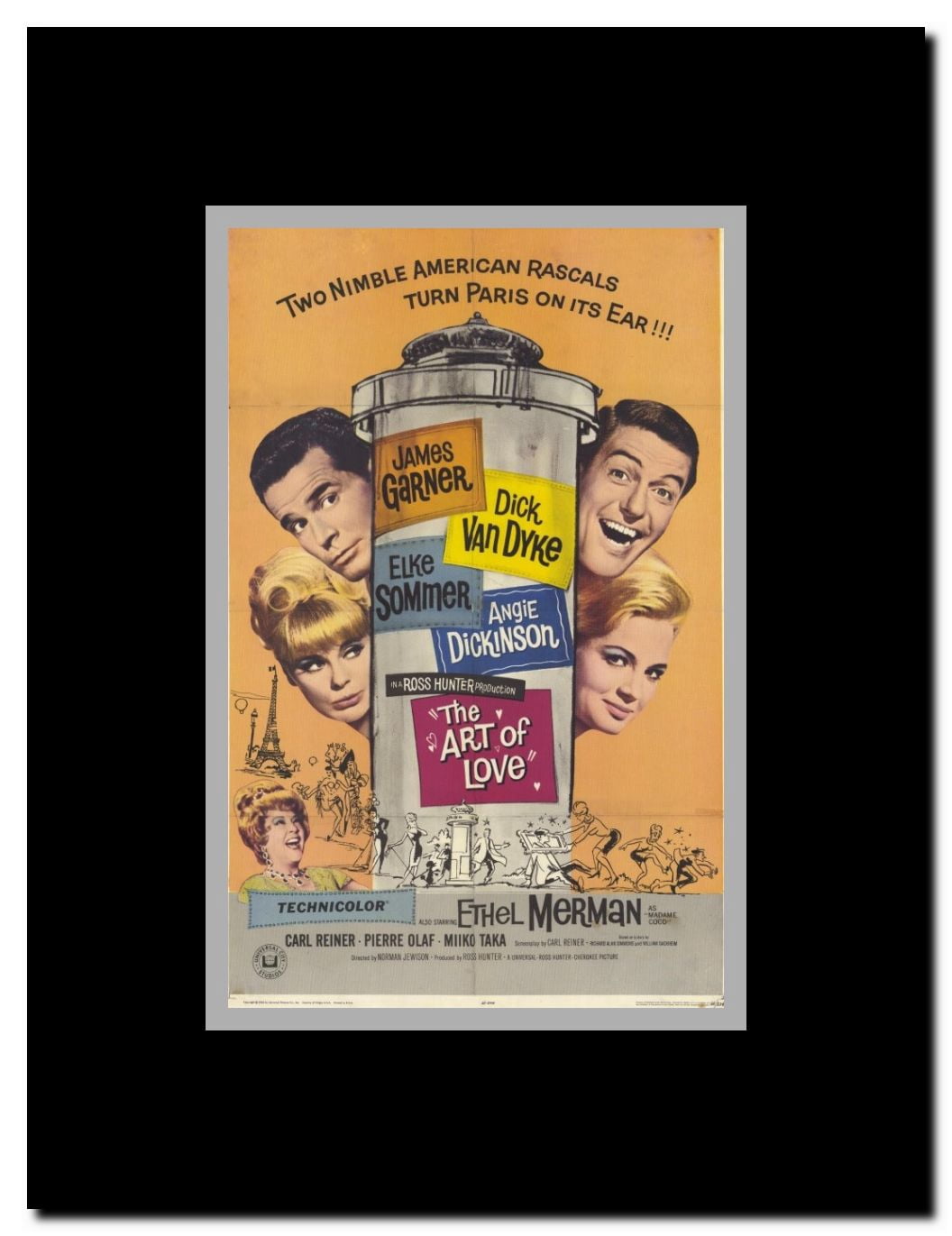 The Art of Love Framed Movie Poster