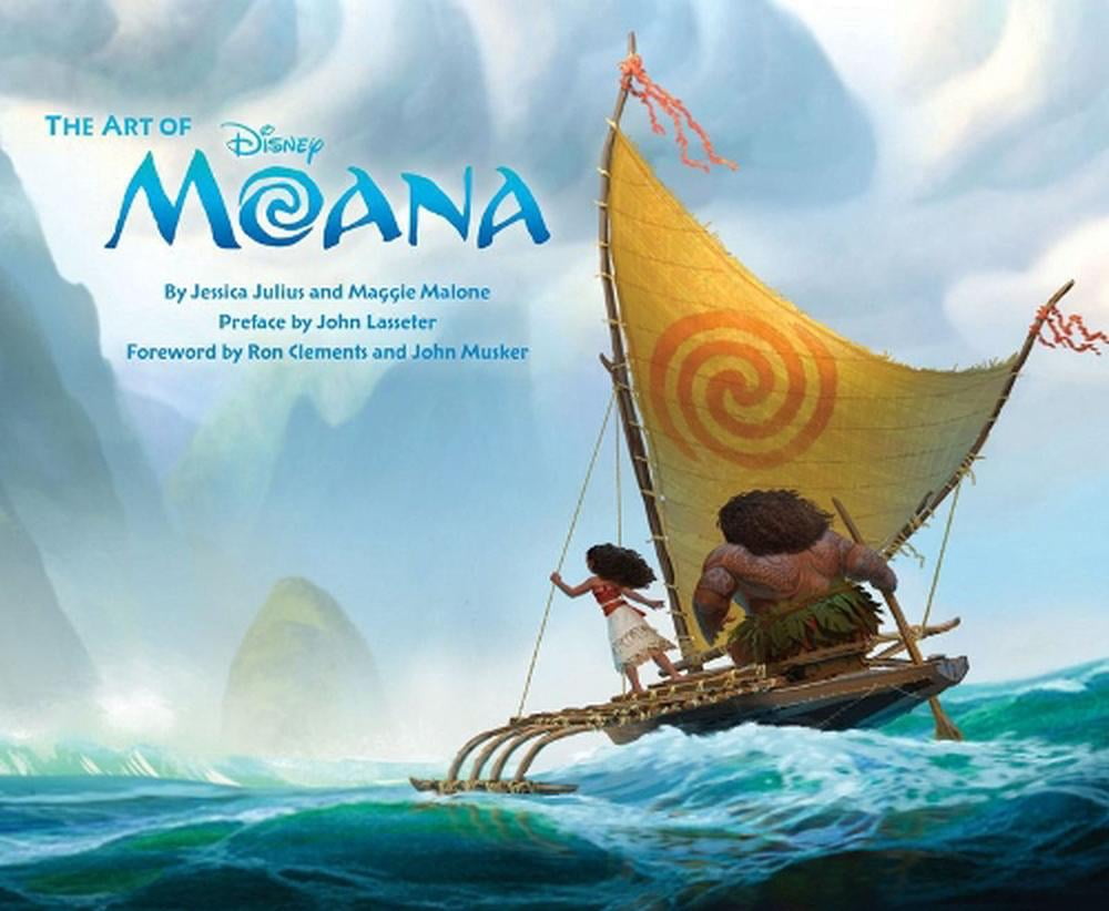 JESSICA JULIUS; MAGGIE MALONE; JOHN LASSETER The Art of Moana : (Moana Book, Disney Books for Kids, Moana Movie Art Book) (Hardcover)